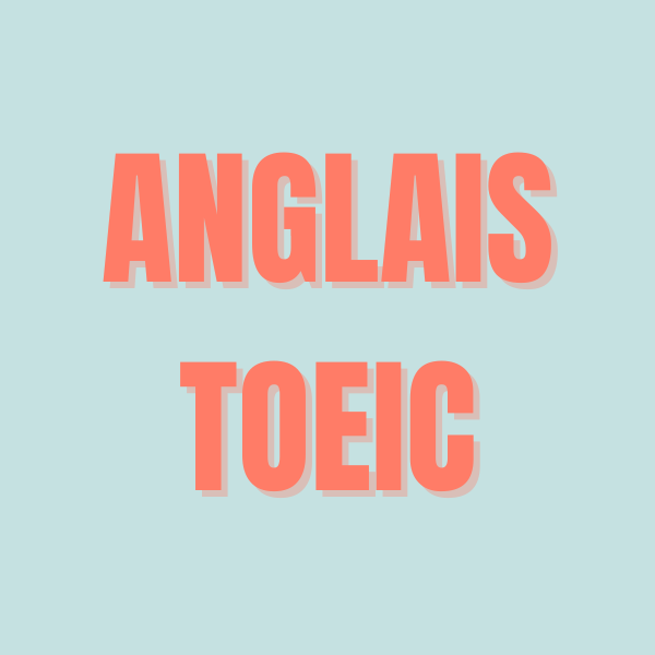 FORMATION ANGLAIS TOEIC