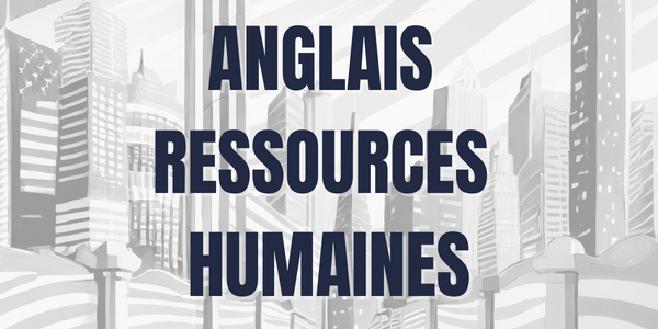 formation anglais ressources humaines