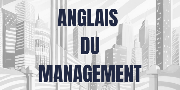 formation anglais management